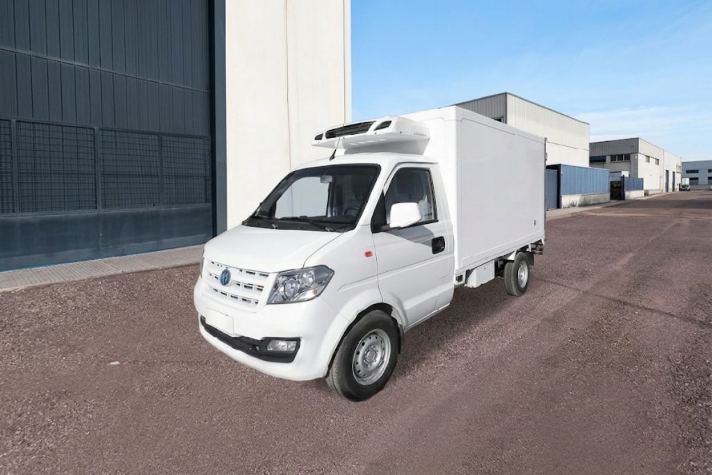 Vehículos eléctricos para reparto frigorífico
